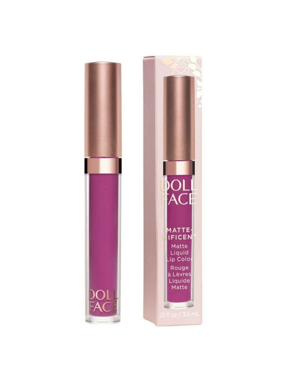 Doll Face Matte-Nificent Liquid Lip Color - Long-Lasting Richly Pigmented Matte